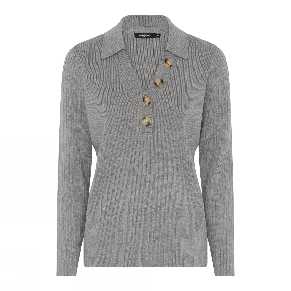 Grey Wool Jumper