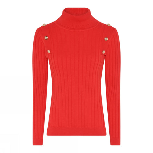 Red Cotton Jumper