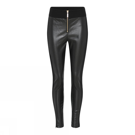 Black Viscose Pants